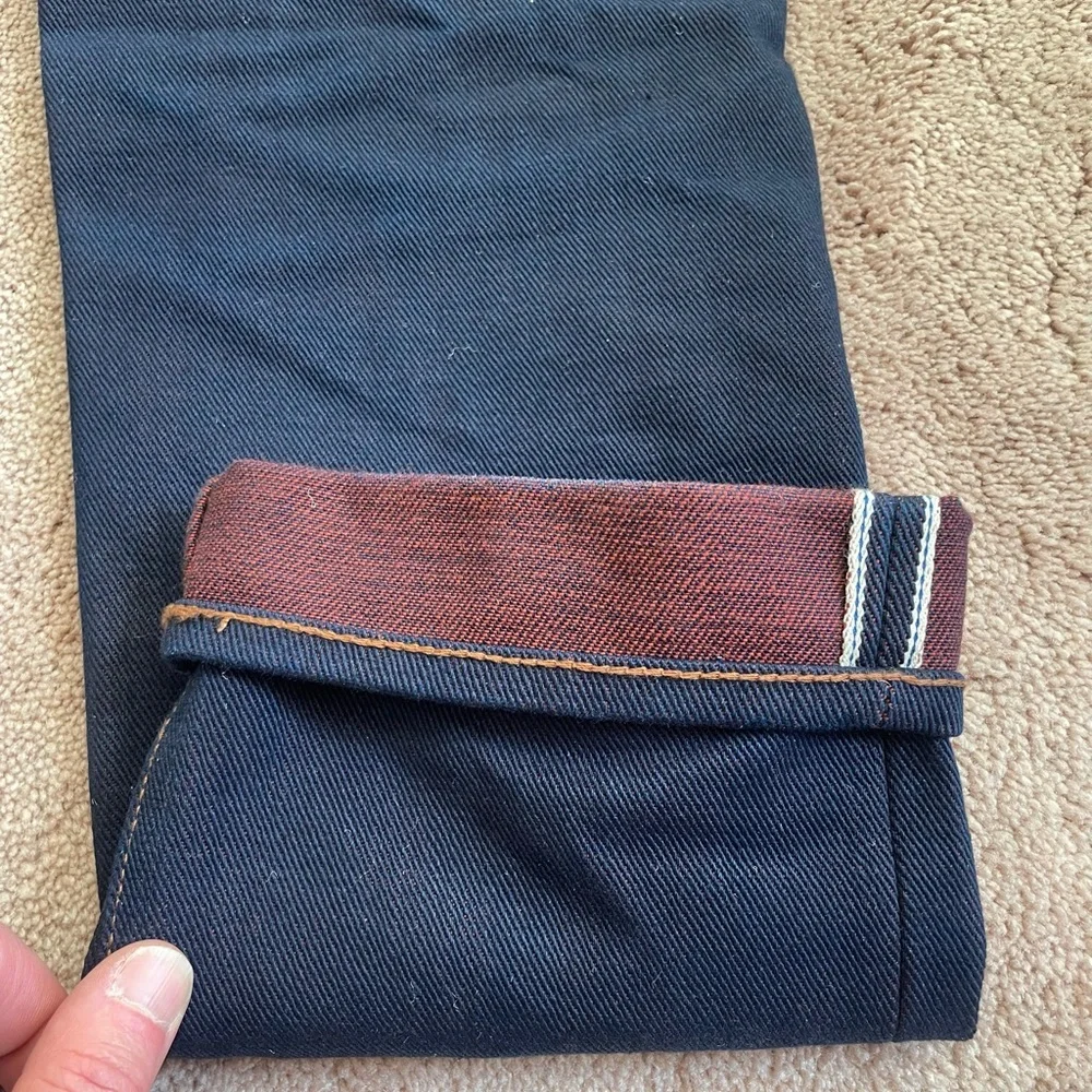 Unbranded UB291 Tapered selvedge denim Size 34 - Picture 6 of 13